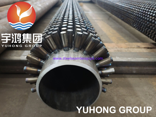 A335 P11 Alloy Steel Studded Finned Tube Welding Nail Head for Fired Heaters
