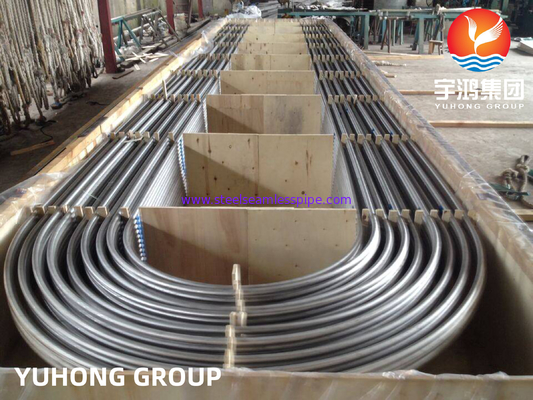 Heat Exchanger Tube ASTM A213 TP316 / TP316L / TP316Ti / TP316H/TP904L U Bend Tube, For Tube bundle application