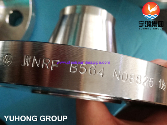 UNS N08825 WELDING-NECK WNRF FLANGE ASTM B564 INCOLOY825 B16.5