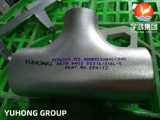 B16.9 Buttweld Fittings ASTM A403 WP316L Stainless Steel Pipe Fittings