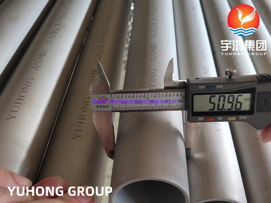 Heat Exchanger Tube ASME SA213 TP304 / 1.4301 Stainless Steel Tube HT &amp; ET