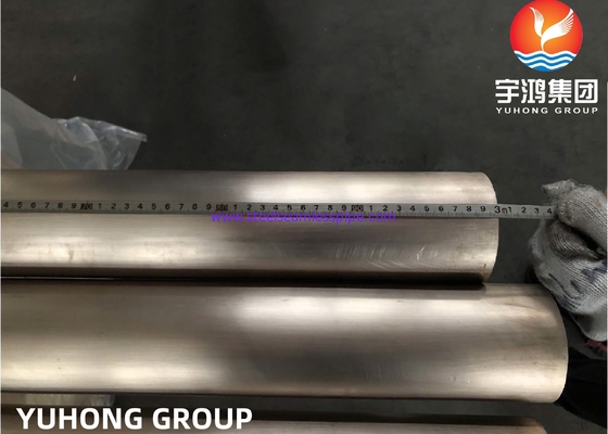 ASTM B466 UNS C70600 O60 (CuNi 90 10) Copper Nickel Alloy Seamless Pipe ASME B36.19