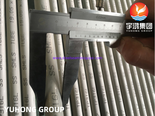 ASME SA213 TP316L (EN 10216-5)Stainless Steel Seamless Tube Apply for Boiler