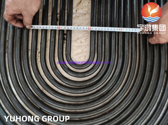 ASTM A179/ ASME SA179 CARBON STEEL SEAMLESS U BEND BOILER TUBE( BLACK PAINTING/COLD DROWN)