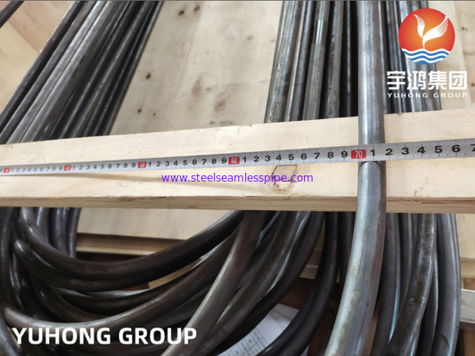 ASTM A179/ ASME SA179 CARBON STEEL SEAMLESS U BEND BOILER TUBE( BLACK PAINTING/COLD DROWN)