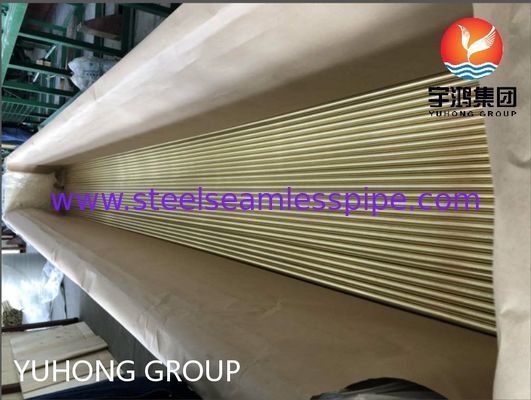 ASTM B111 C44300 O61 Seamless Copper Tube Brass Copper Round Tube for Heat Exchanger Applications