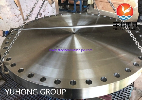 ASTM A182 F53 Large Diameter Blind Flange Super Duplex Stainless Steel Flange