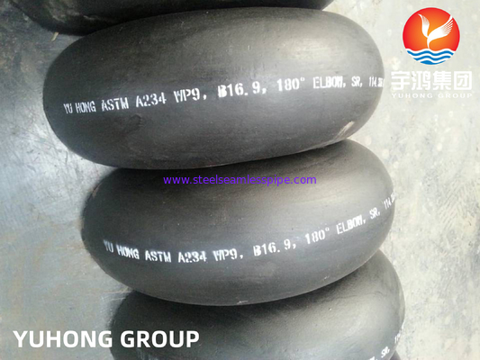 ASTM A234 WP9 180 Degree Return Elbow Alloy Steel Buttweld Fitting