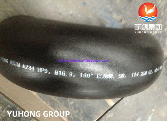 ASTM A234 WP9 180 Degree Return Elbow Alloy Steel Buttweld Fitting