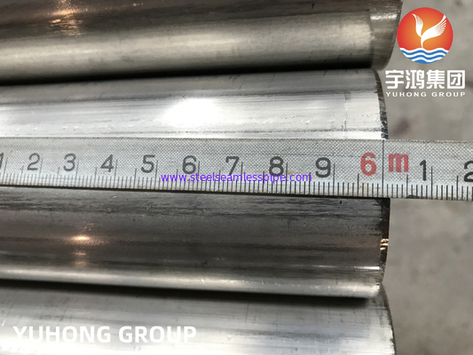 ASTM A249 TP321 WELDED AUSTENITIC STEEL HEAT EXCHANGE TUBE DNV NK PED APPROVED