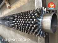 ASTM A335 P11 Finned Tube Carbon Steel Tube With Studded Fin High-Temperature Heat Exchanger