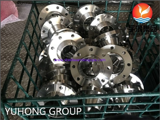 ASTM A182 F60 Duplex Stainless Steel Flange Welding Neck Forged Rasied Face Flanges