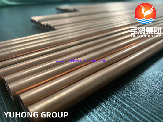 COPPER-COATED BUNDY TUBE SINGLE / DOUBLE WALL STEEL FOR HEATER