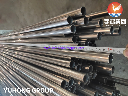 ASME SA249 TP304 TP304L STAINLESS STEEL WELDED TUBE HEAT EXCHANGER TUBE NDT AVAILABLE