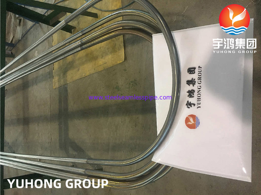 ASME SA249 TP316L Stainless Steel Welded Tube U Bend Tube For Heat Exchanger