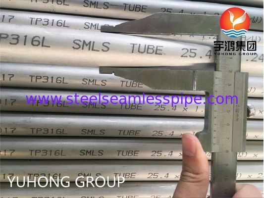 ASTM A213 TP316L Bright Annealed Stainless Steel Seamless Tube for Heat Exchanger Applications