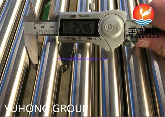 ASME SA269 TP304 304L 316 316L 321 Cold Drawn Stainless Steel Seamless Tubing Precision Bright Pipe