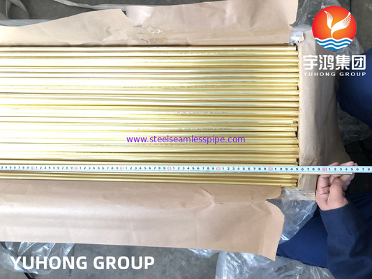 ASTM B111/ASME SB111 C44300 COPPER ALLOY SEAMLESS TUBE FOR HEAT EXCHANGER