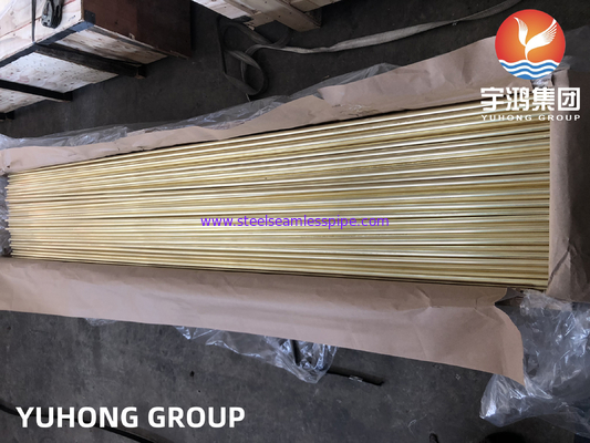 ASTM B111/ASME SB111 C44300 COPPER ALLOY SEAMLESS TUBE FOR HEAT EXCHANGER