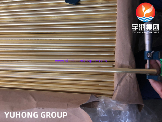 ASTM B111/ASME SB111 C44300 COPPER ALLOY SEAMLESS TUBE FOR HEAT EXCHANGER