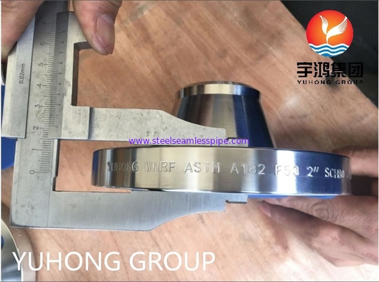 ASTM A182 F53 Super Duplex Stainless Steel Flange Long Welded Neck Forged Flange