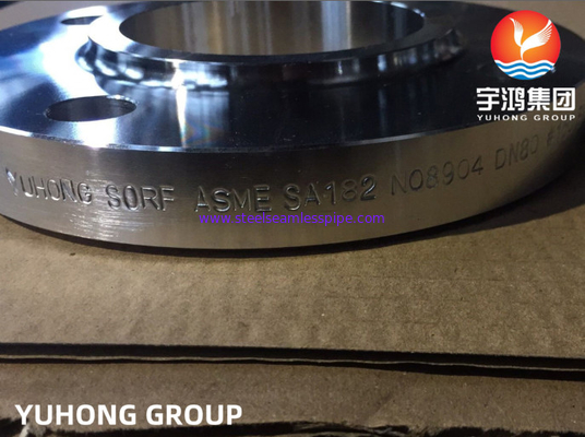 STAINLESS STEEL FLANGE ASTM A182 / ASME SA182 F904L UNS N08904 SORF