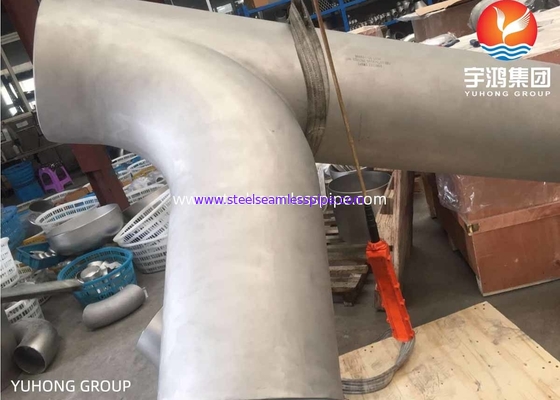 ASTM B366 Inconel 600 / UNS N06600 Swept Tee Nickel Alloy Steel Fitting