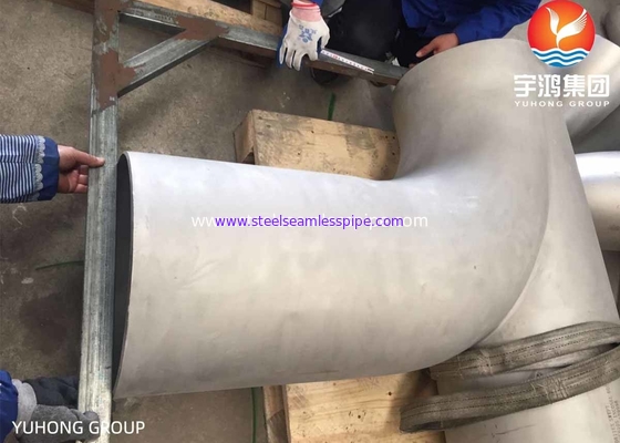 ASTM B366 Inconel 600 / UNS N06600 Swept Tee Nickel Alloy Steel Fitting