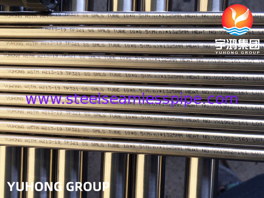 A213 TP321 Seamless Bright Annealed Tube for Elevated Temperature Service