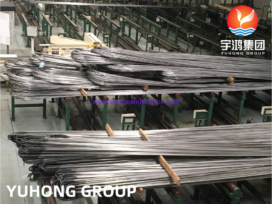 SA688 TP304 STAINLESS STEEL U BEND TUBE SEAMLESS FEEDWATER HEATERS