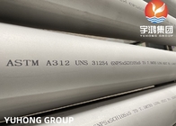 ASTM A312 / ASME SA312 S31254 254SMO DUPLEX STAINLESS STEEL PIPES FOR OFFSHORE