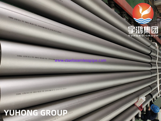 ASTM B514 Incoloy 800 / Incoloy 800H UNS N08800 / UNS N08810 Welded Pipe