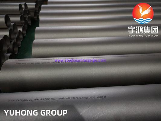 ASTM B514 Incoloy 800 / Incoloy 800H UNS N08800 / UNS N08810 Welded Pipe