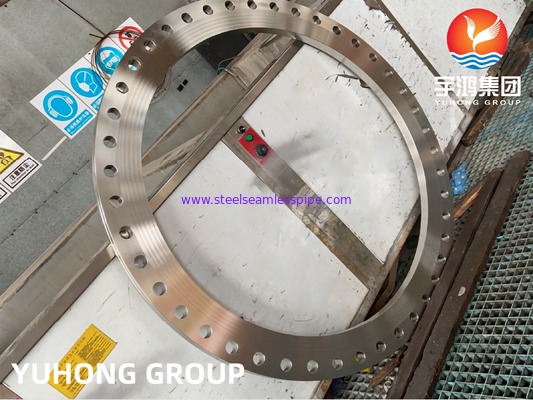 ASTM A240 F904L 36&quot; SOFF Thicknes 40MM Forged Flange For Pipe Connection