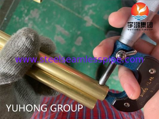 ASTM B111 C68700 Seamless Copper Alloy Tube for Heat Exchanger Condenser Applications