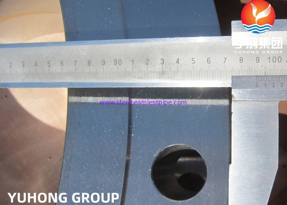 ASTM A182 F51 F53 F55 Super Duplex Steel Forged Weld Neck RF Flange For Water Treatment