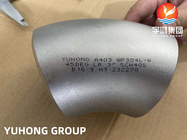 ASTM A403 WP304L 3 Inch 45  Degree Seamless Elbow  Butt Welded B16.9 For Steel Pipe