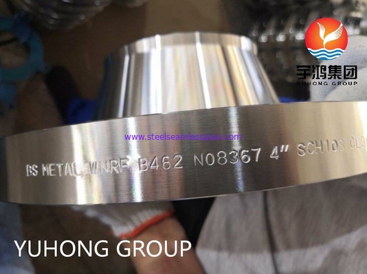 ASTM B462 N08367 Supper Austenitic Stainless Steel Forged Flange WNRF