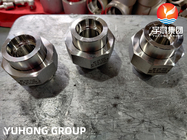 ASTM A182 F316L M33 SP-83 B16.11 B1.20.1 HIGH PRESSURE SW STAINLESS STEEL FORGED THREAD NPT UNION FORGED PIPE FITTING
