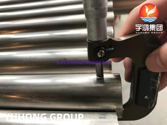 ASTM A249 TP304 Bright Annealed Stainless Steel Welded Tube for Superheater