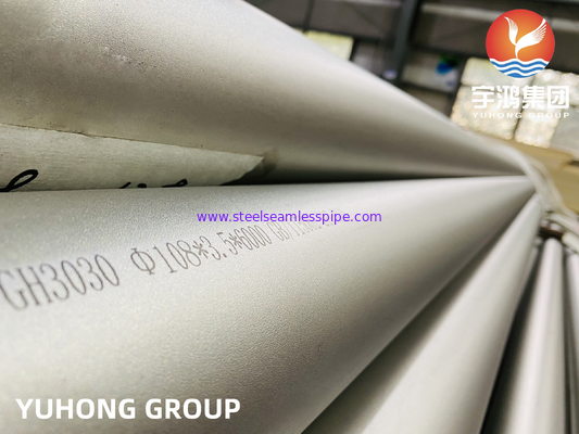 High Temperature Alloy GH3030 , GB/T 15062 Ni80Cr20 Seamless Nickel Alloy Tube