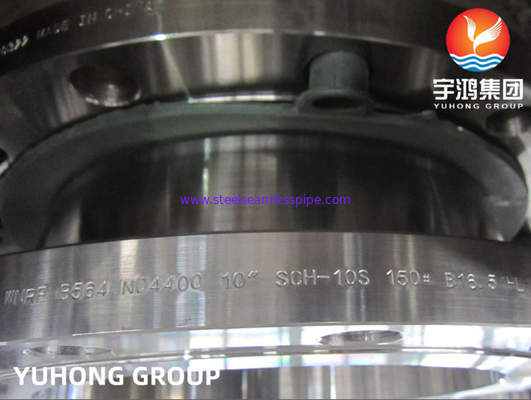 B564 UNS N04400 ASME B16.9 ClASS150 NICKEL ALLOY WNRF FLANGE