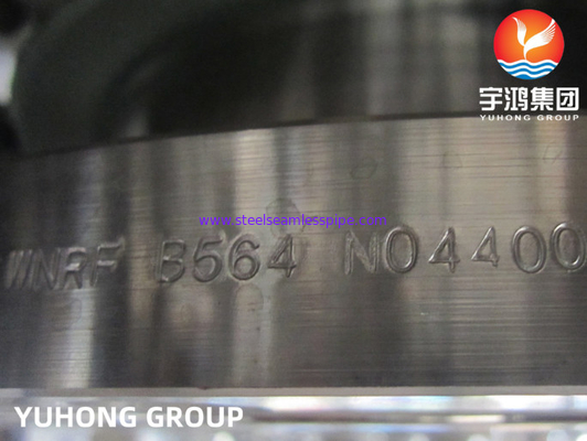 B564 UNS N04400 ASME B16.9 ClASS150 NICKEL ALLOY WNRF FLANGE