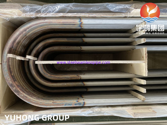 AMSE SA213 TP304 304L Stainless Steel Seamless U Tube For Heat Exchanger Boiler