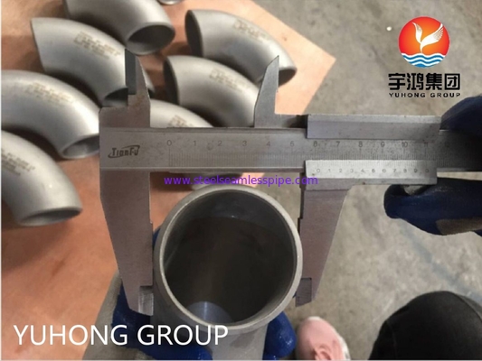 ASTM B366 C-276 Hastelloy Nickel Alloy Elbow 90 LR DN100 Butt Weld Pipe Fitting