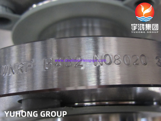 ASTM B462 / ASME SB462 UNS N08020 Nickel Alloy 20 Superalloy Pipe Flange