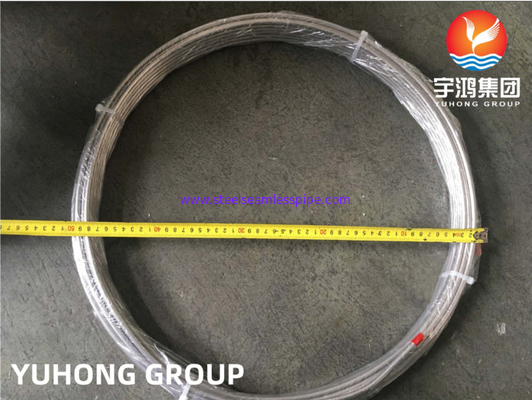 Austenitic Stainless Steel ASTM A269 TP304 / TP304L / TP310S / TP316L Bright Annealed Coil Tube For Petro/Chemical