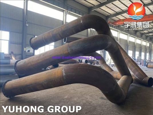 Welded Carbon Steel A106 GR.B Pipe Spool Steel Pipe Fitting