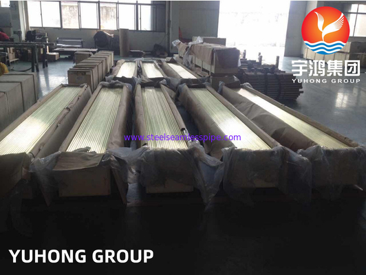 ASTM B111 C44300 Seamless Copper Nickel Tube Heat exchanger Tube ECT Available