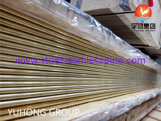 ASTM B111 C44300 Copper Alloy Seamless Tube for Condenser and Heat Exchanger with Corrosion Resistance
